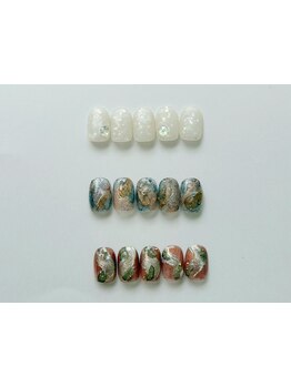 ショートネイルデザインが豊富