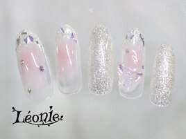 チーク×ガラスフレンチ