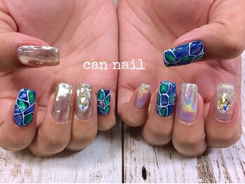 キャンネイル 金山店(Can Nail)/ユニコーン♪タイル風♪ミラー♪