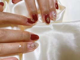 10月定額A ブローチネイル