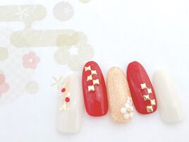 お正月ネイル ¥9,980