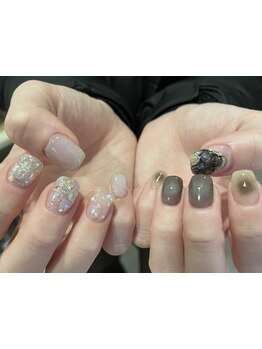 ショートネイルデザインが豊富