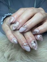 ヘアーアンドネイル ルシア(Hair&Nail Lucia)/マグネットでハート