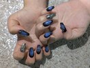 【スカルプ】推し活ネイル