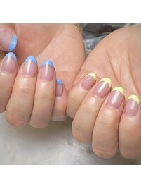 【カラーベースフレンチ】