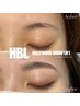 【通常】人気急上昇★眉毛パーマ"HBL"+眉毛Wax(メイク込)　¥7,500