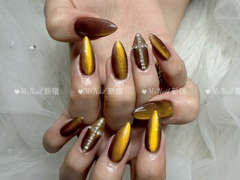 エムプラスネイル 新宿(M+Nail)/長さ出し★マグネット