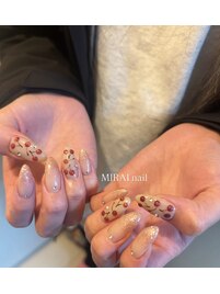 さくらんぼネイル