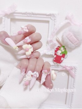 メイプルジェム(Maplegem)/ピンクネイル
