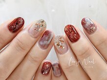 レリーネイル/大人のニュアンスネイル