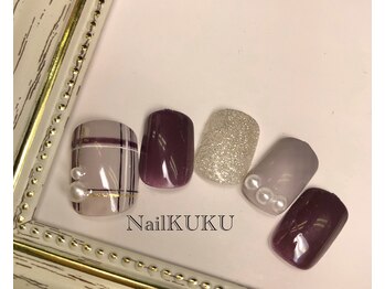 ネイルサロン ネイルクク(Nail KUKU)/大人ガーリー♪