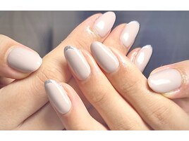 ワンカラー♪＋先端ラメ