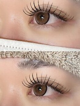 アイ エルサ ラッシュ バイ ニコット 栄店(Eye ELSA lash by nicott)の写真/丁寧なカウンセリング×施術で初めての方も◎【まつ毛パーマ¥3300】くるんとカールで可愛らしいお目元に◎