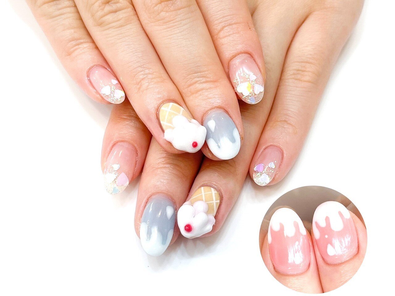 2025年-2026年冬トレンド】カップケーキのネイルデザイン集｜人気順