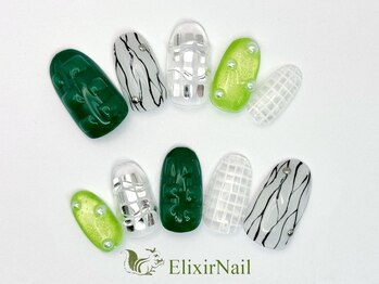 エリクサーネイル 池袋(Elixir Nail)/定額cやり放題/クーポン使用