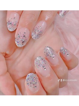 ラメグラデーション