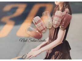 大人可愛いチェックニュアンス*