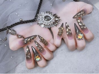 スノーネイルサロン 新宿店(Snow nail salon)の写真/カラー1000色以上用意☆今人気のマグネットネイルもご用意♪豊富なデザインはフォトギャラをチェック☆
