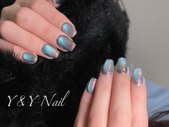 ワイアンドワイ(Y&Y)/最旬のオーロラマグネットネイル