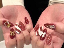 アイラ ネイル アンド ビューティー スパ(AILA NAIL & BEAUTY SPA)の雰囲気（話題のマグネット冬デザイン◎）