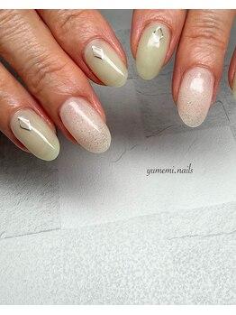 ユメミネイルズ(yumemi.nails)/ミントグリーン