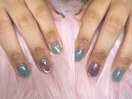 ☆マグネット&フラッシュネイル