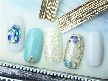 ネイルズガッシュ 大森駅前店(NAILs GUSH)/*クラックシェル*