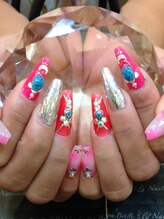 エスフィーネイルサロン ブリーユ(Esfy nailsalon Brille)/ピンクエスニック