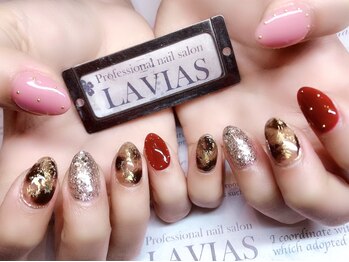 プロフェッショナル ネイルサロン ラヴィアス(LAVIAS)/【ジェル】10本アートし放題