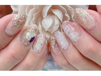 ディーネイル 天王寺(D-nail)/【小山】フラワーアート