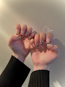 クリア(Clear)/チェック×スキニーフレンチ♪