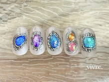 ヴィーヴル(vivre.)/手書き/アート/ジュエリー