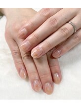 はあとねいる 宇都宮御幸ヶ原店/ニュアンスマーブルネイル