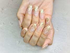 ワンカラー＋ホロがけ