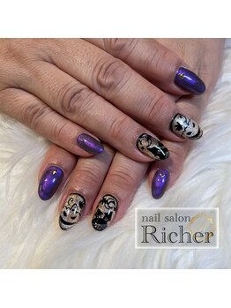 エスフィーネイルサロン リシェル(Esfy nailsalon Richer)/ハロウィンネイル