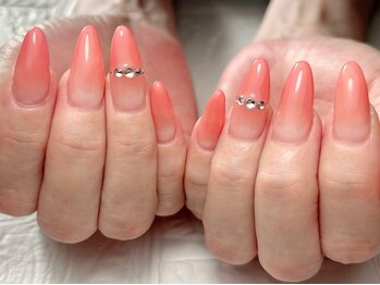 ブリスフルハピネス(Blissful happiness)/ロングピンクグラデーション