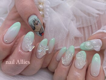 アリーズ(Allies)/オーロラパーツネイル