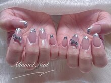 アルモンド ネイル(Almond Nail)/ガラスフレンチ