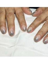 ユナールネイル(YUNA.L Nail)/【ラメグラデーション】