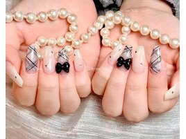 チェックネイル