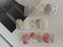 アイネイルズ 梅田店(I nails)/ニュアンスシンプルネイル