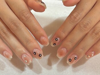 アルティノ ネイル ガーデン(altino nail garden)/チーク/シンプル/ガーリー