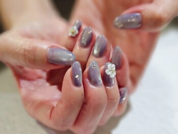ネイルサロン スクール ビュートバタフライ 相模大野店(BEAUT BUTTERFLY)の写真/美しさを引き出し、指先から自信あふれる仕上がりに♪高い技術から織り成される珠玉の作品の数々は圧巻!!
