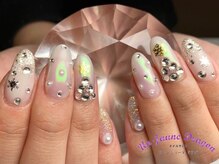 アン ジョーヌドラゴ/【ロングネイル】冬ネイル