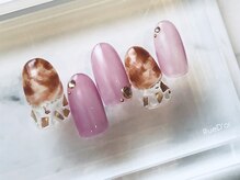 ツメトトノウ/秋冬の定番！べっ甲ネイル