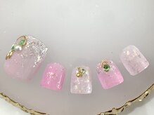 ネイルサロンアンドスクール ブロッサ(BLOSSA)/フット定額コース¥8800