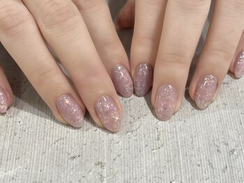 ローラン(LORAN)/ピンクラメnail