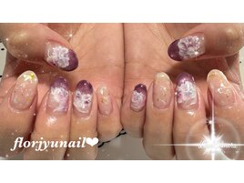 マグネット桜nail