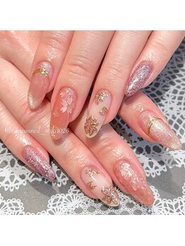 ヴァン カウンシル 伊那(VAN COUNCIL)/お客様ネイル☆桜デザイン