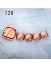 はあとねいる 町田店/フットネイル：No.128